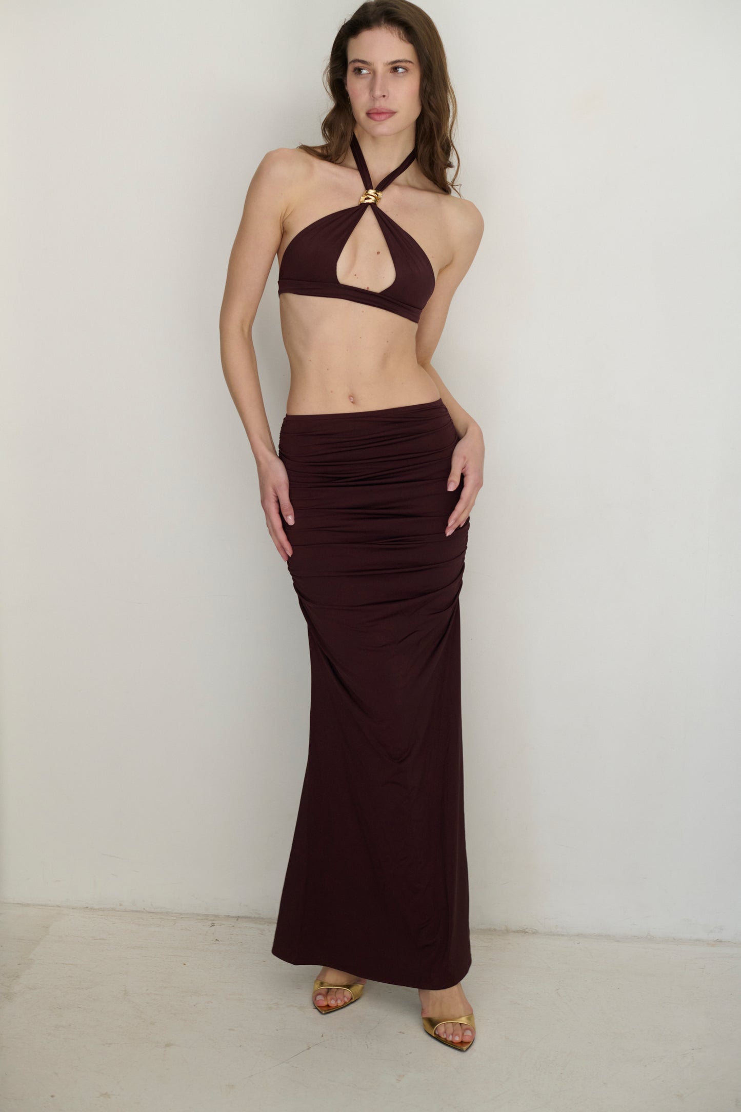Catas Altas LONGSKIRT | Bordeaux